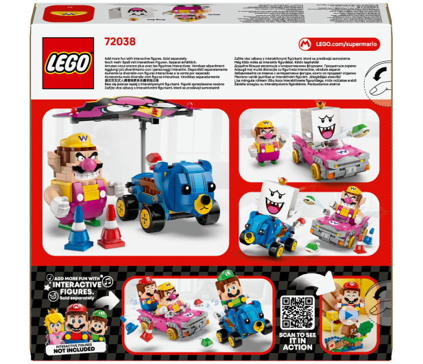 LEGO Super Mario 72038 Mario Kart™ — Wario i King Boo - 1331710 - zdjęcie 9